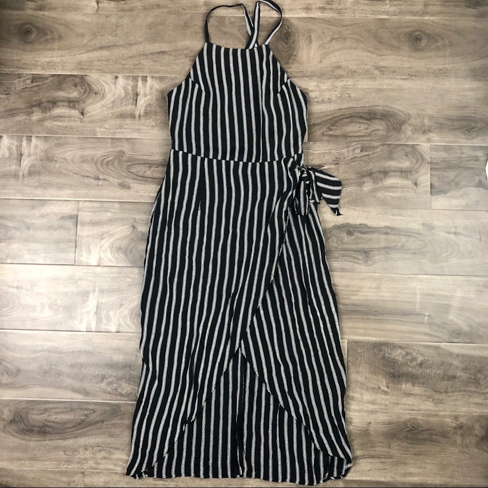 Faux Wrap Dress